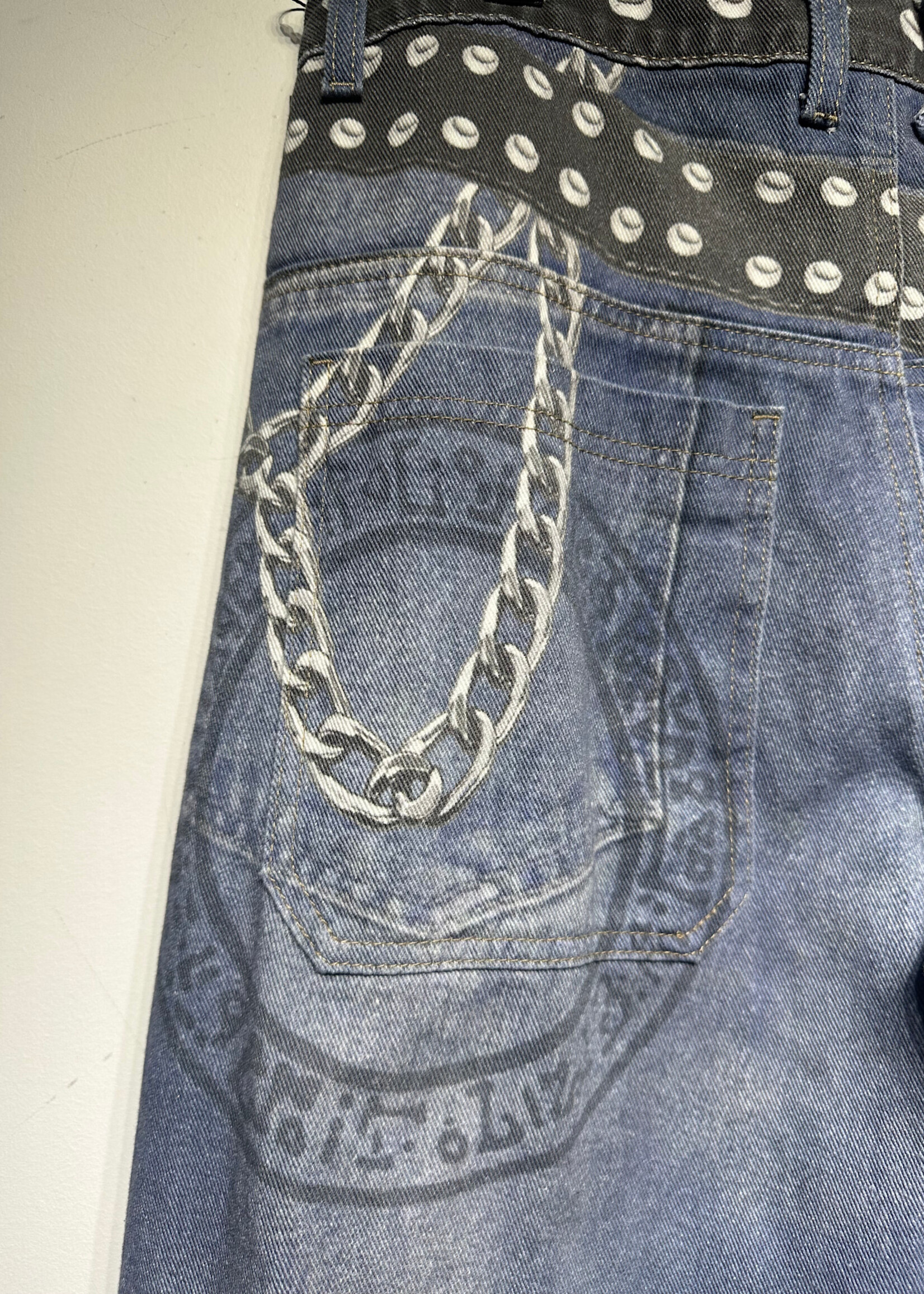 Loiter x Yugioh Printed Pants Masc 32