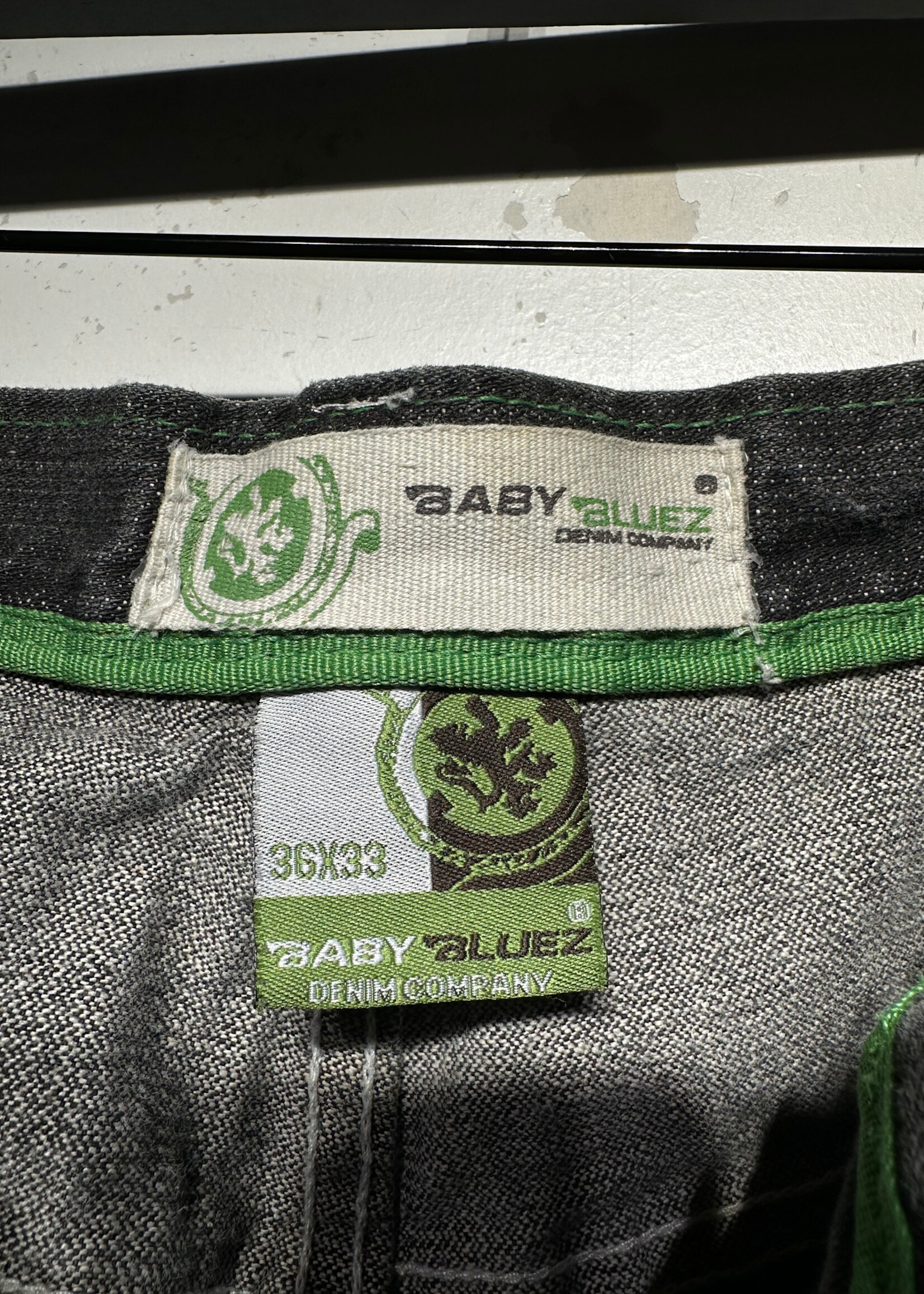 Babe Bluez Green Black Gradient Jeans Masc 36