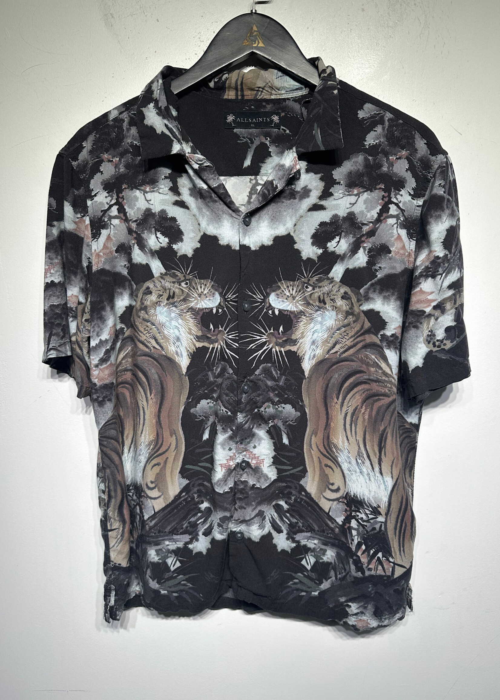 Allsaints Lion Printed SS BU XL