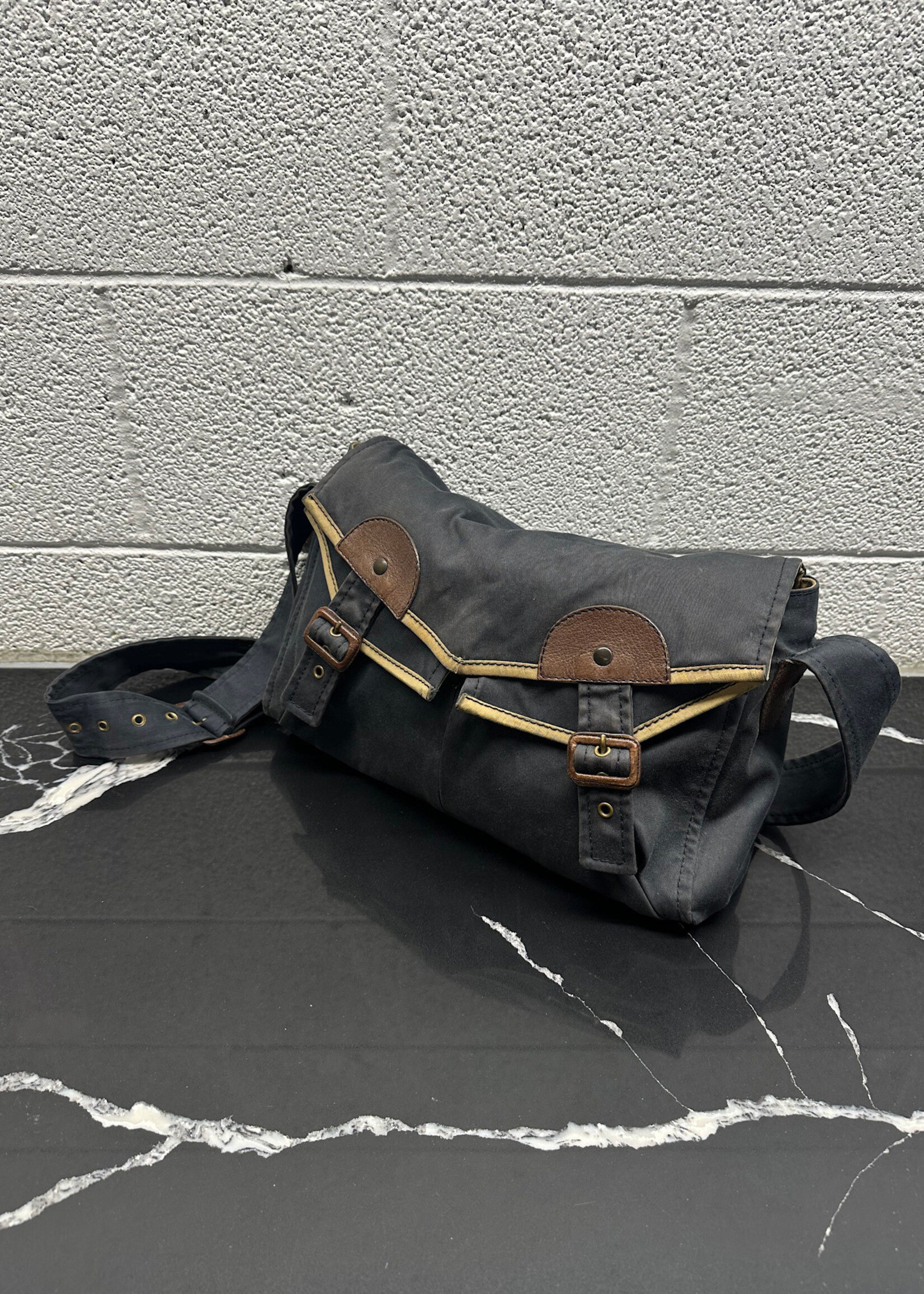 Miu Miu 2002 Black Utility Crossbody AS IS
