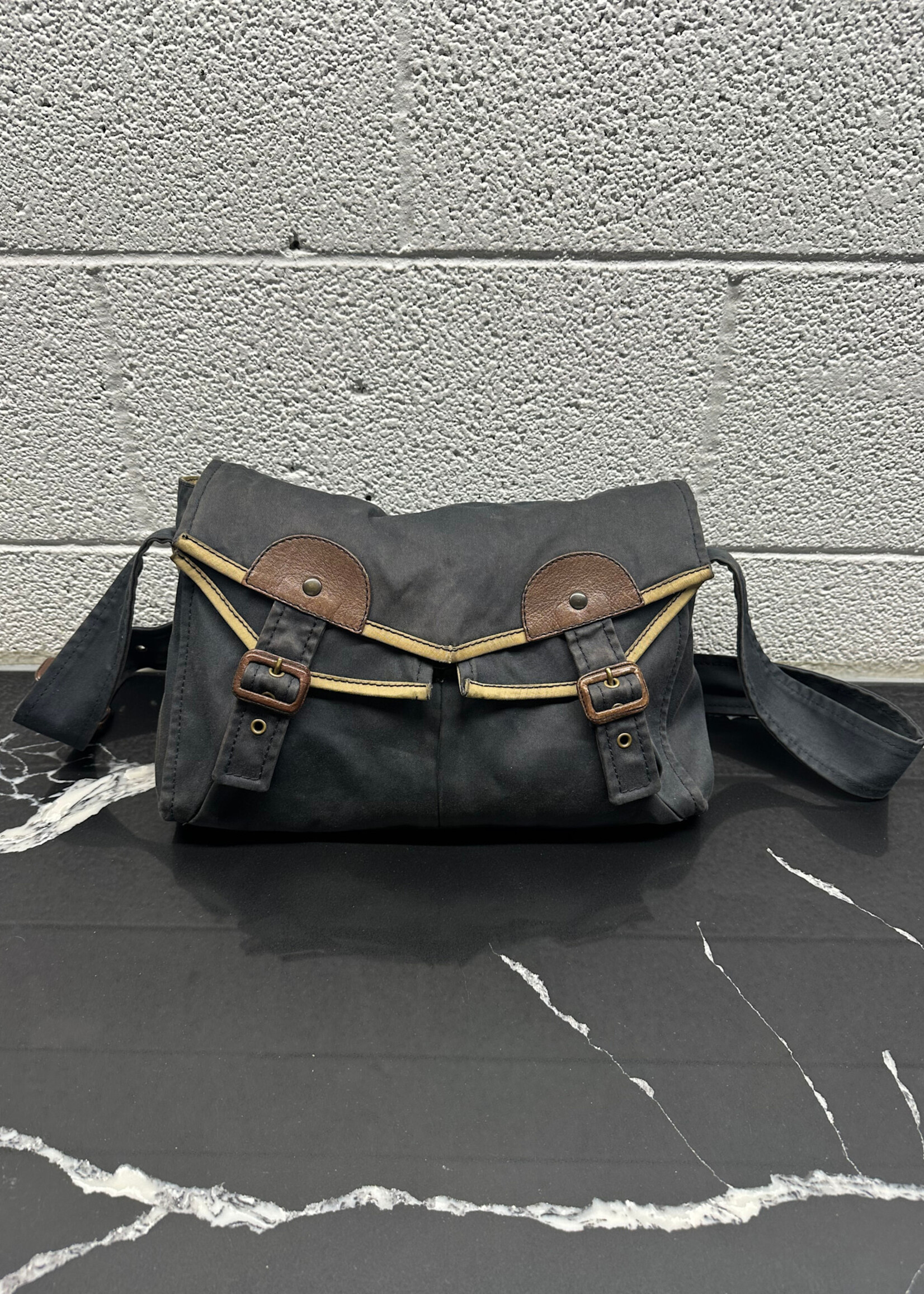 Miu Miu 2002 Black Utility Crossbody AS IS