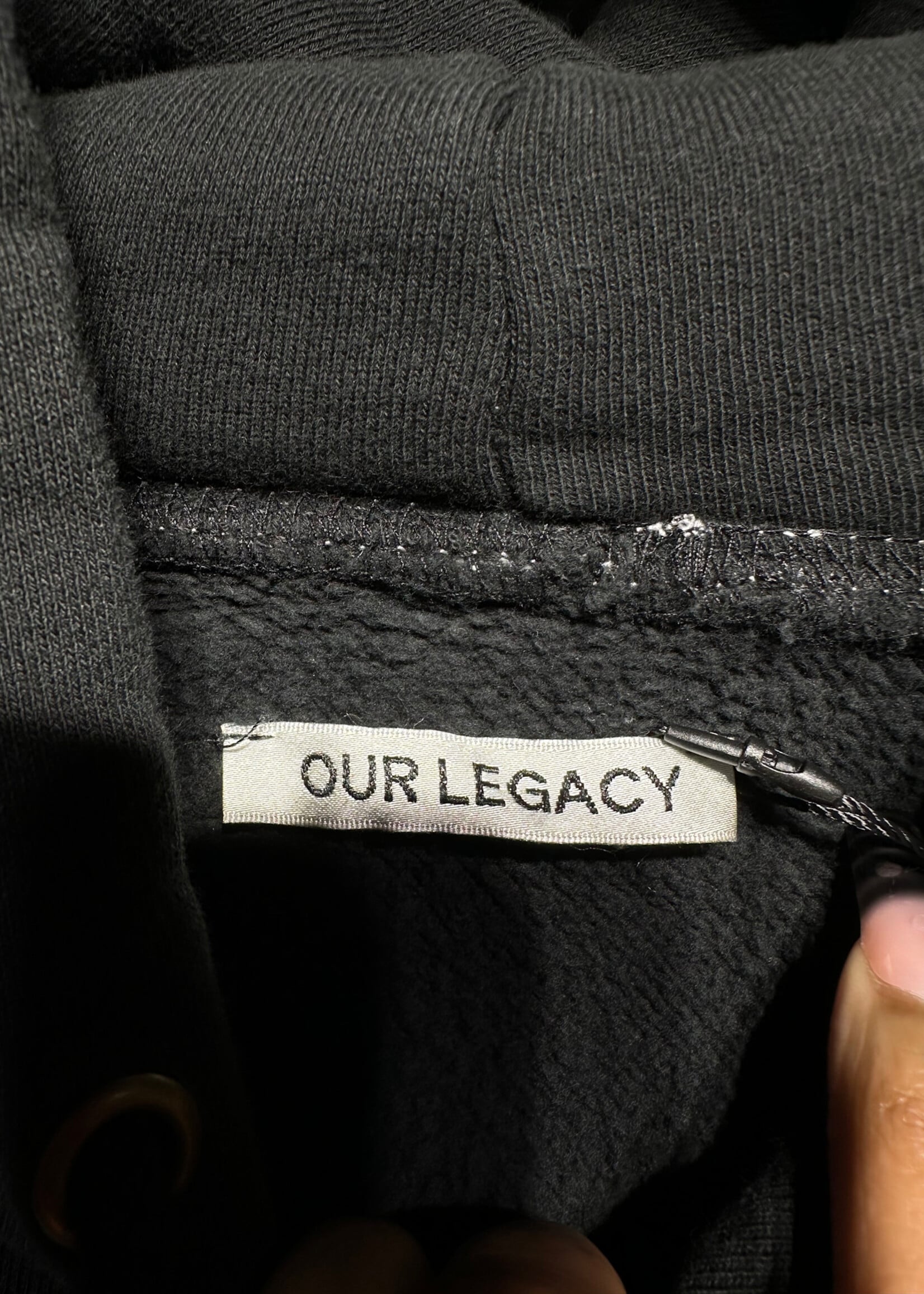 Our Legacy Black Yin and Yang Sweatshirt XL