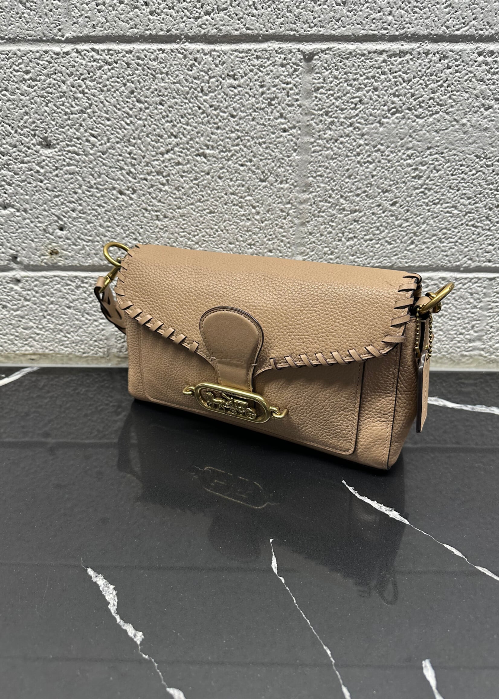 Coach Jade Taupe Shoulder Bag