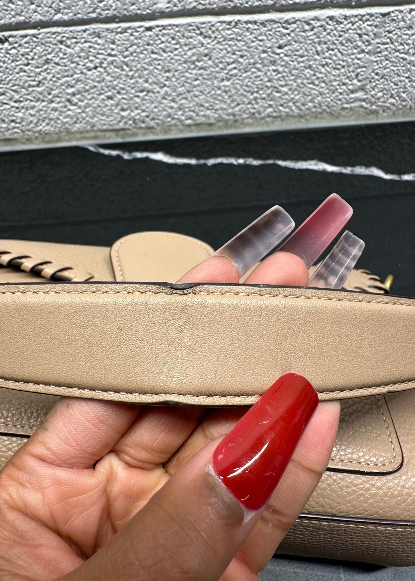 Coach Jade Taupe Shoulder Bag