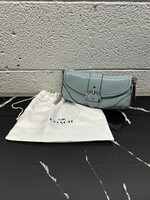 Coach Soho 25 Patent Blue Shoulder Bag