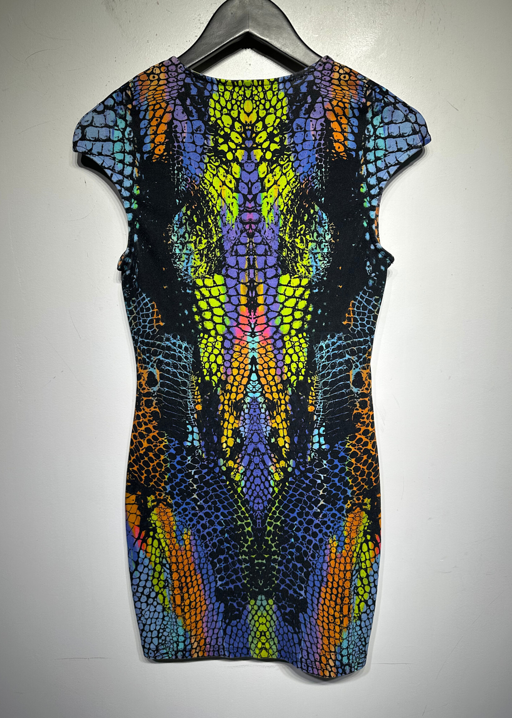 Alexander Mcqueen Reptile Print Dress M