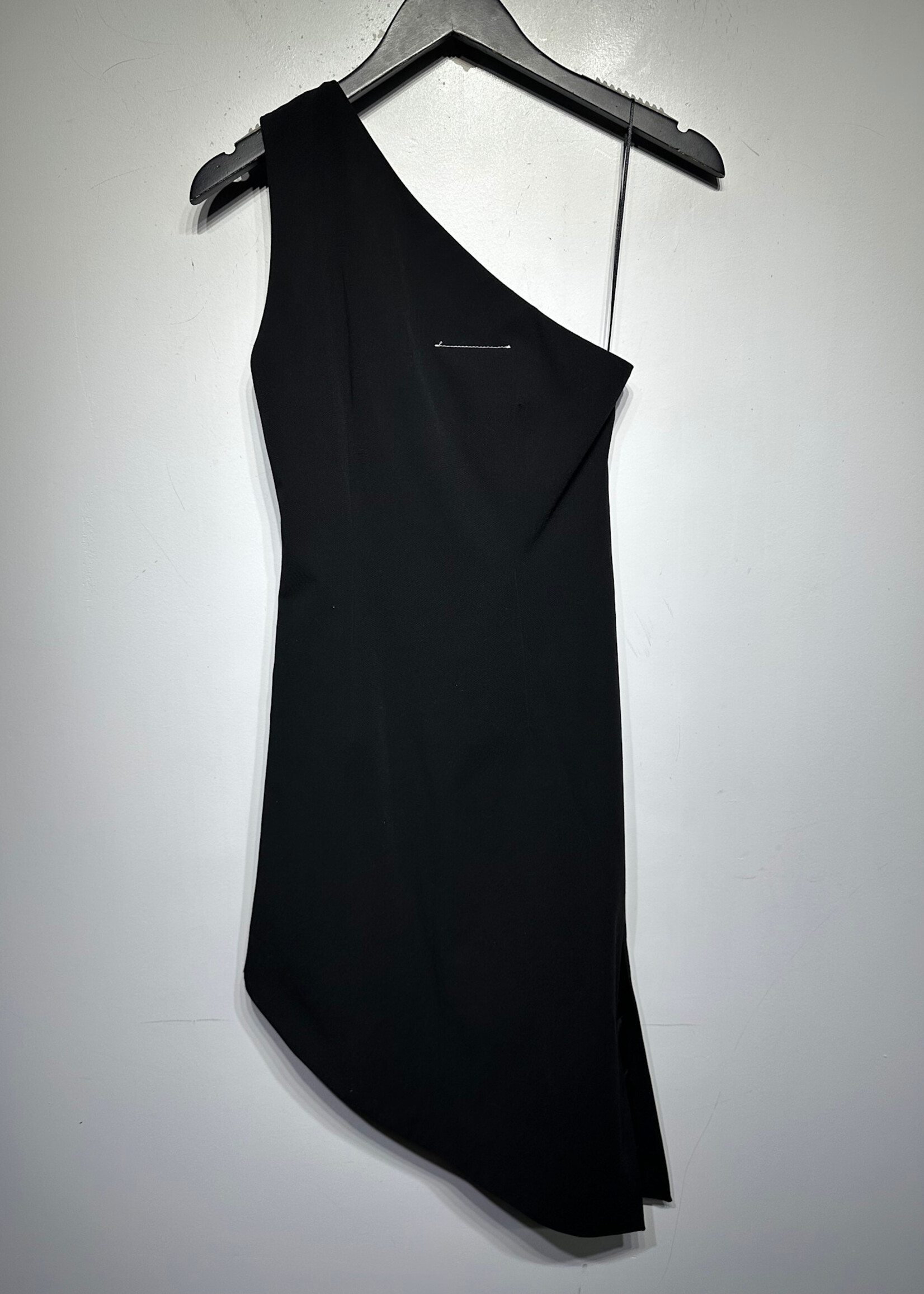 Margiela MM6 Asymmetrical One Shoulder Dress S