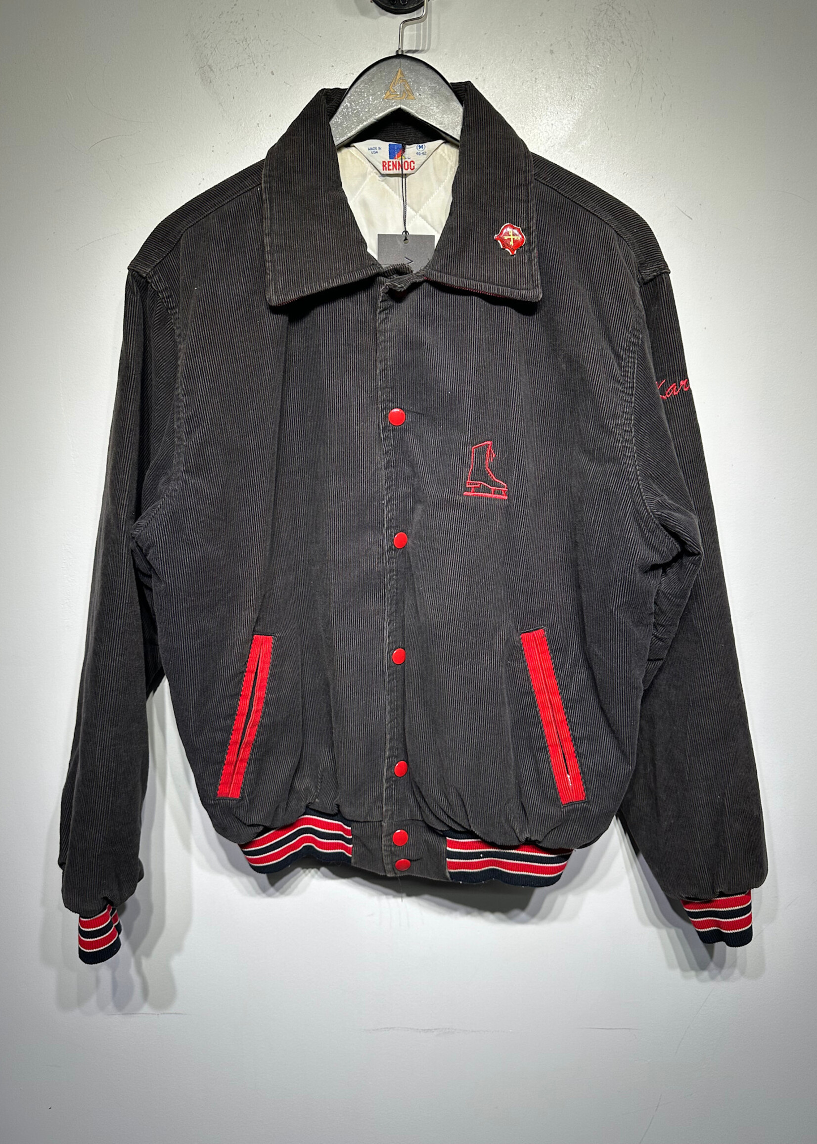 Rennog Natick Skating Club Cord Jacket Masc M
