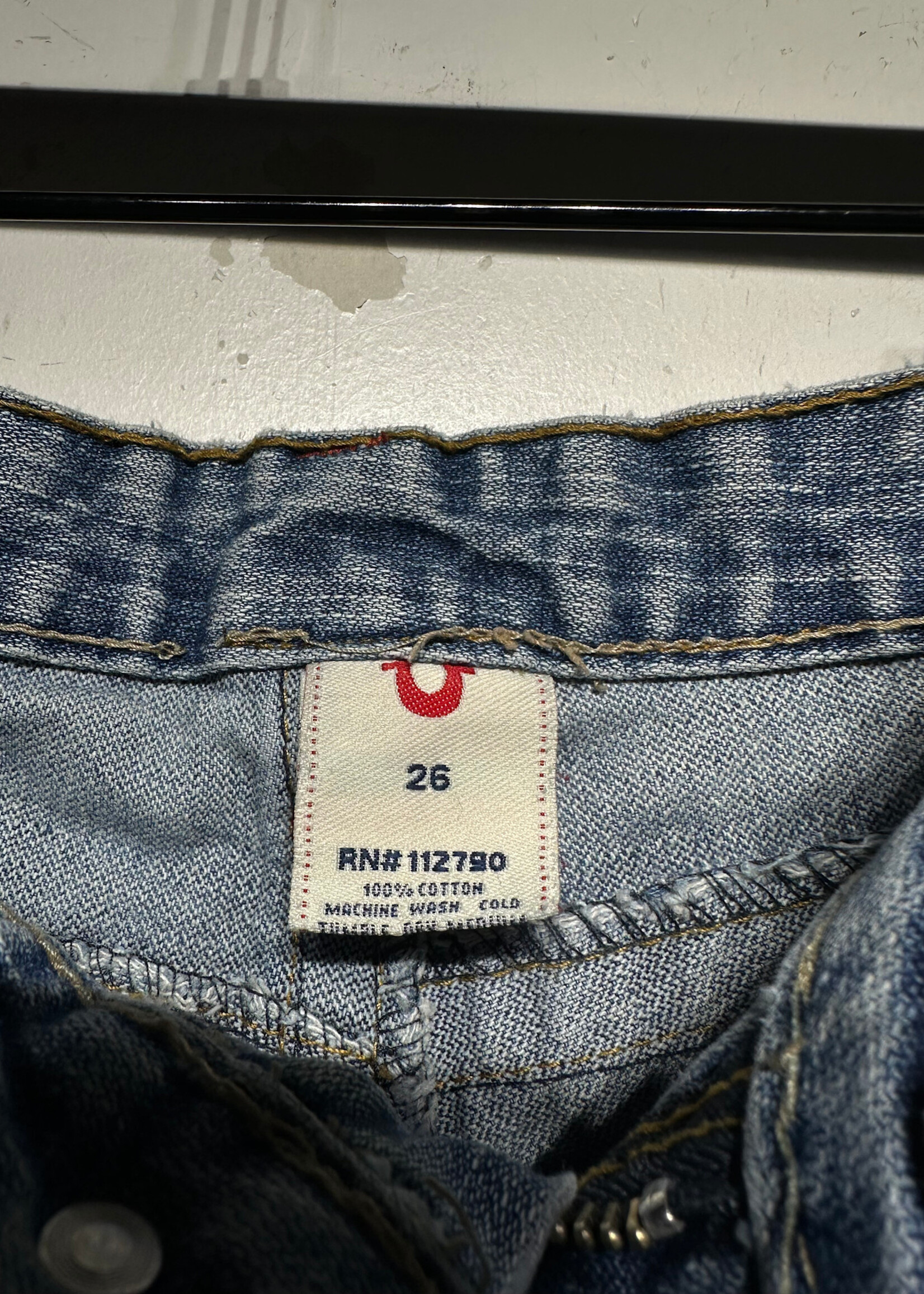 True Religion Twisted Seam Butterfly Jeans Fem 26