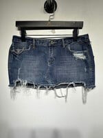 Hollister Y2K Mid Wash Mini Skirt 29