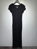 Hampton Nites 90s Black Maxi Dress S