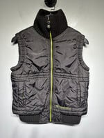 Diesel Green Black Puffer Vest Masc M