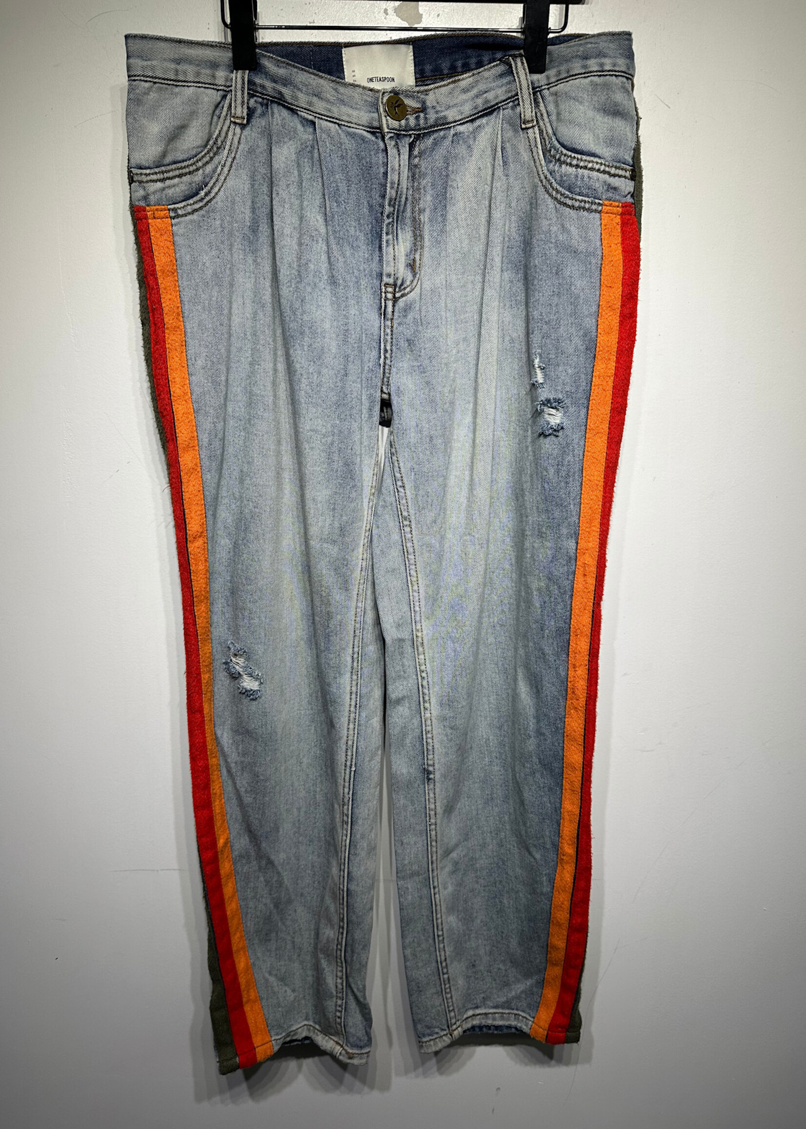 NWT One Teaspoon Baggy Fit Lightwash 31
