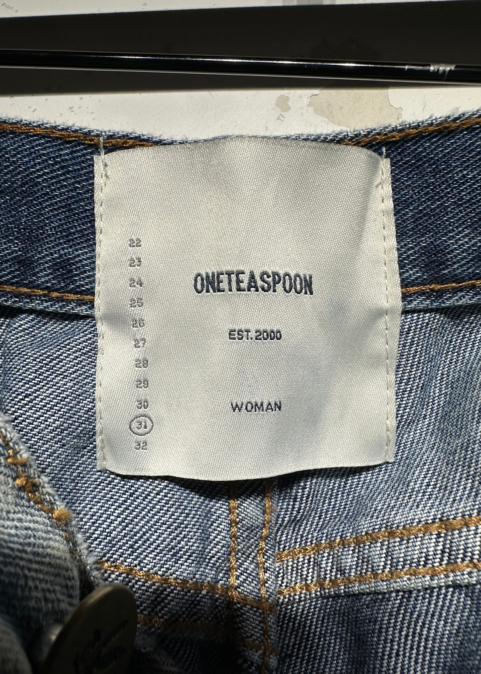 NWT One Teaspoon Baggy Fit Lightwash 31