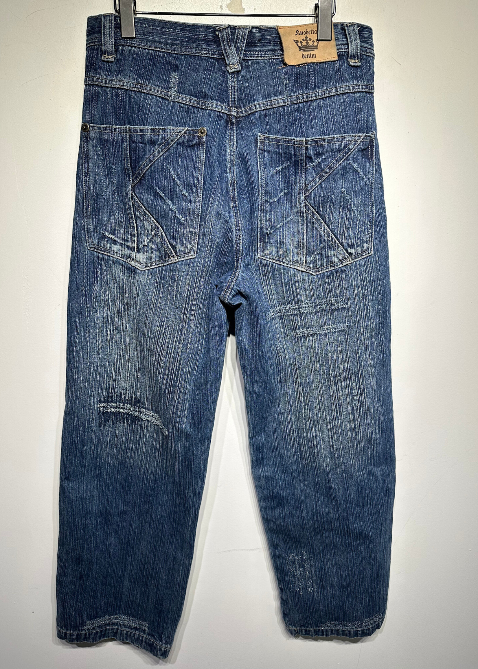 Knobetta Y2K Distressed Jeans Masc 34