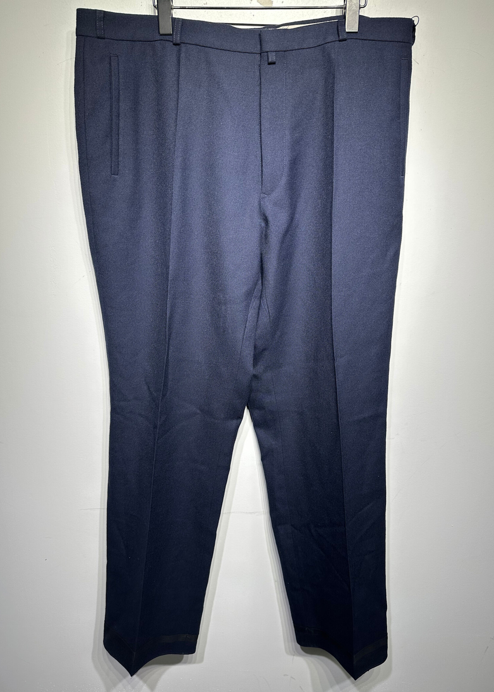 Margiela Navy Blue Wool Trousers 54/38"