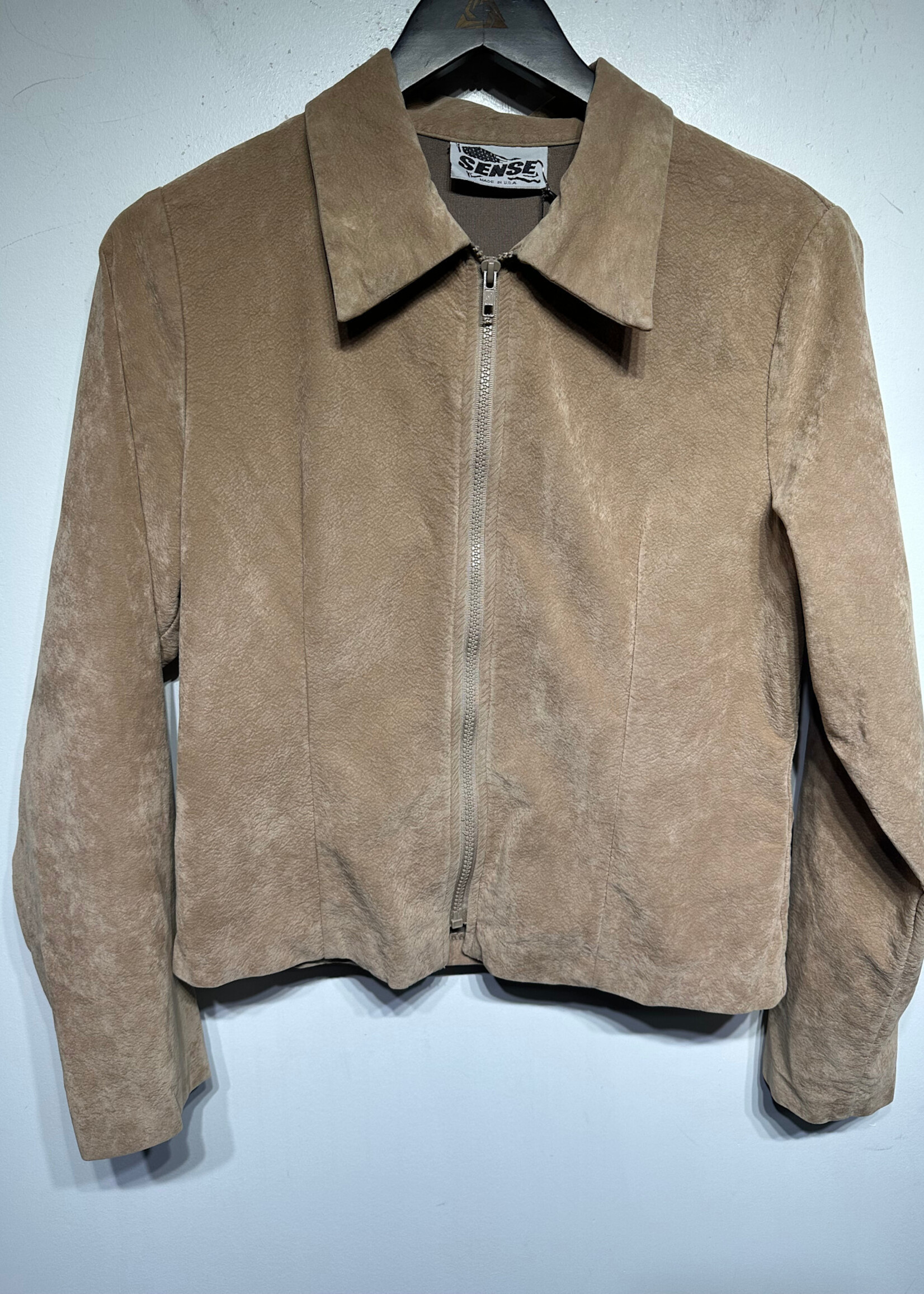 Sense Vintage Suede Like Jacket Fem S