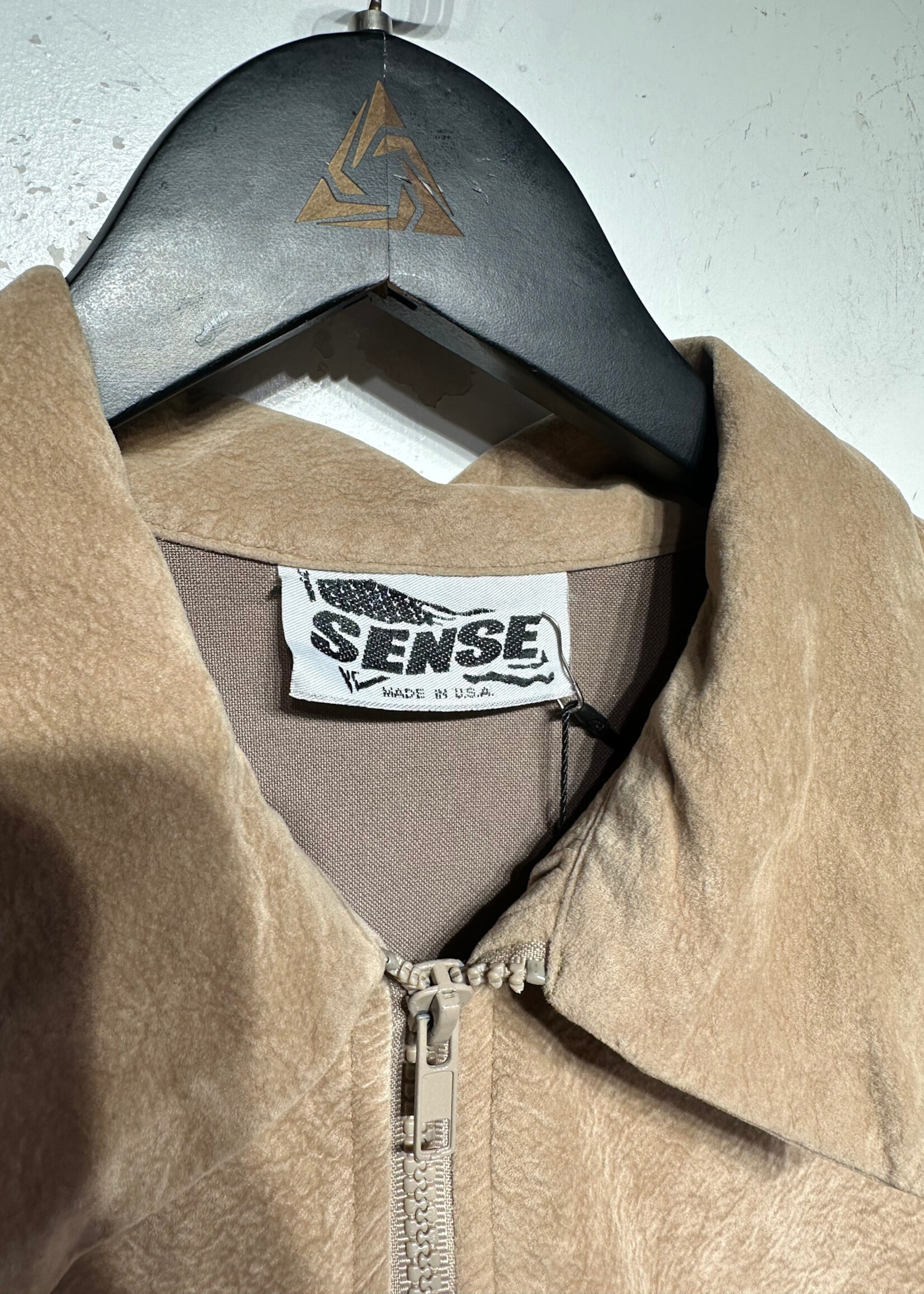 Sense Vintage Suede Like Jacket Fem S