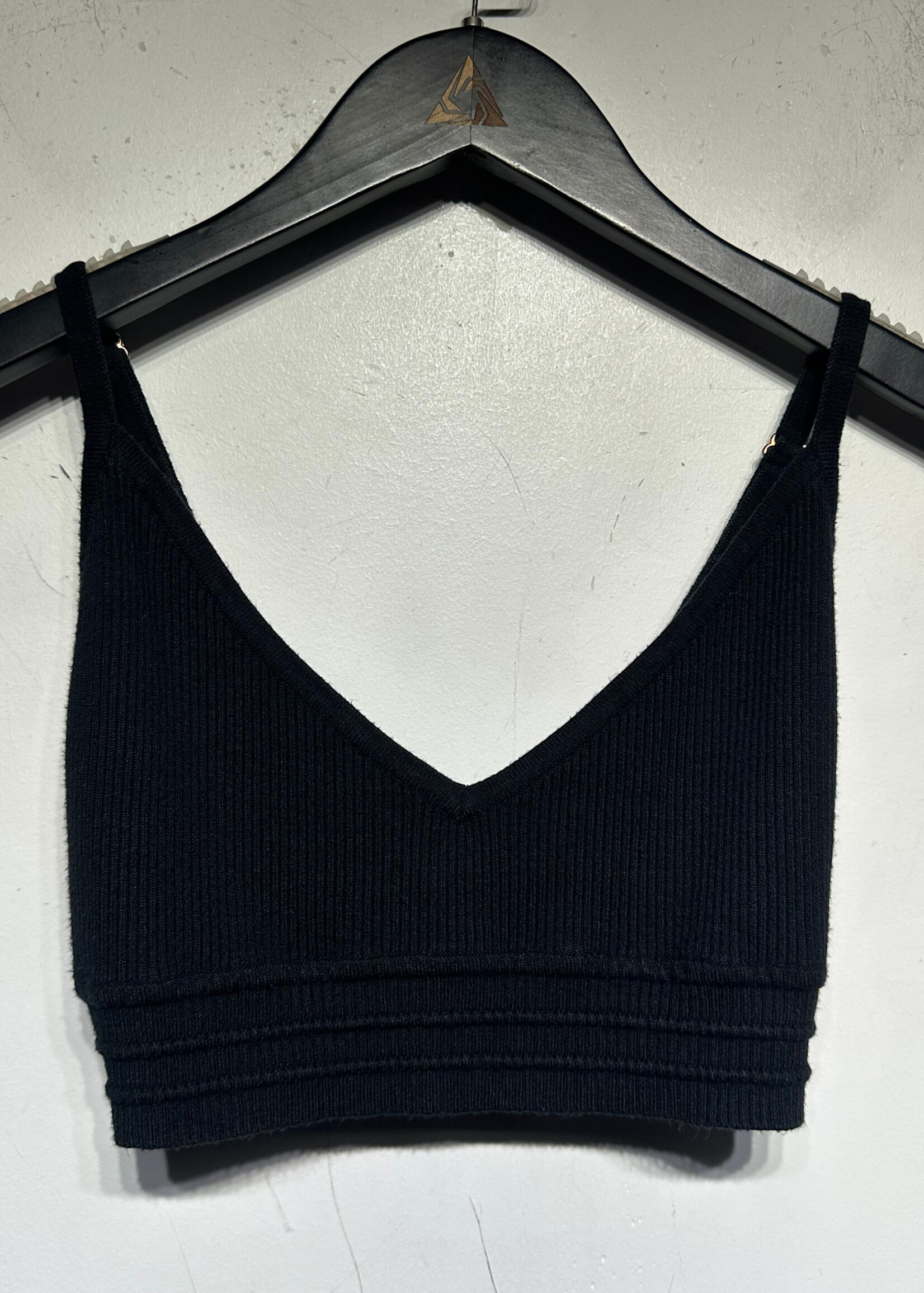 Free People Black 2 Piece Bra/Dress Set S