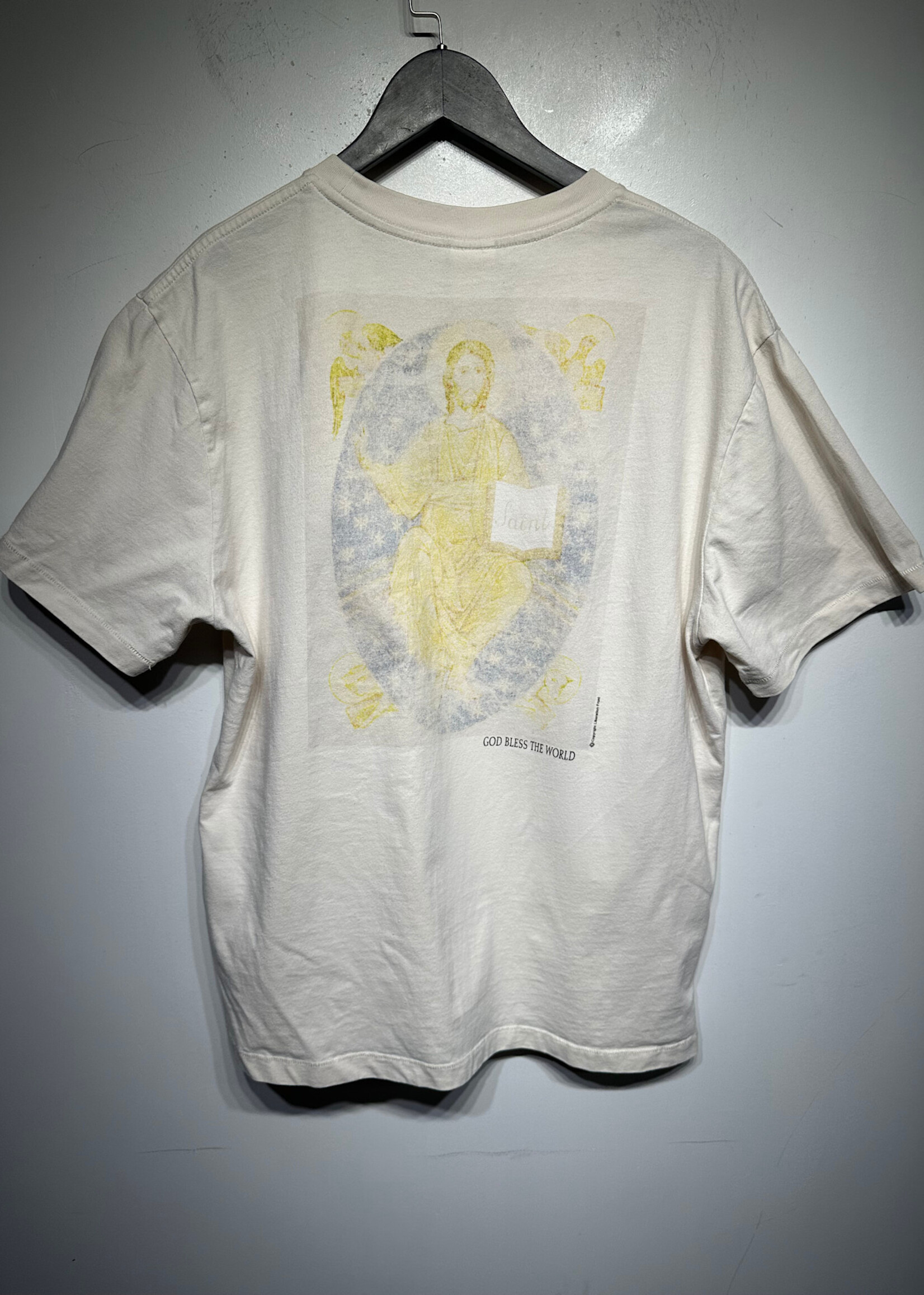Saint Michael Holy Mother White Tee L As Is