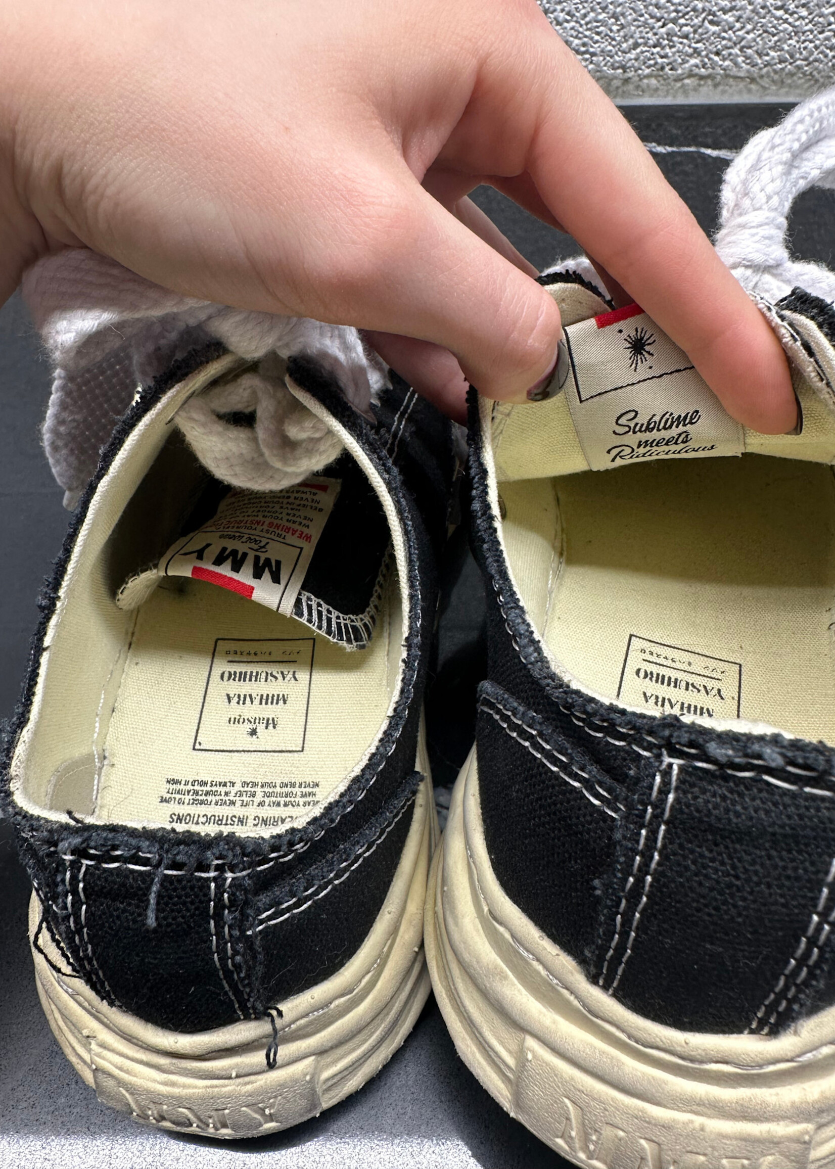Maison Mihara Low Top Sneakers Fem 6.5