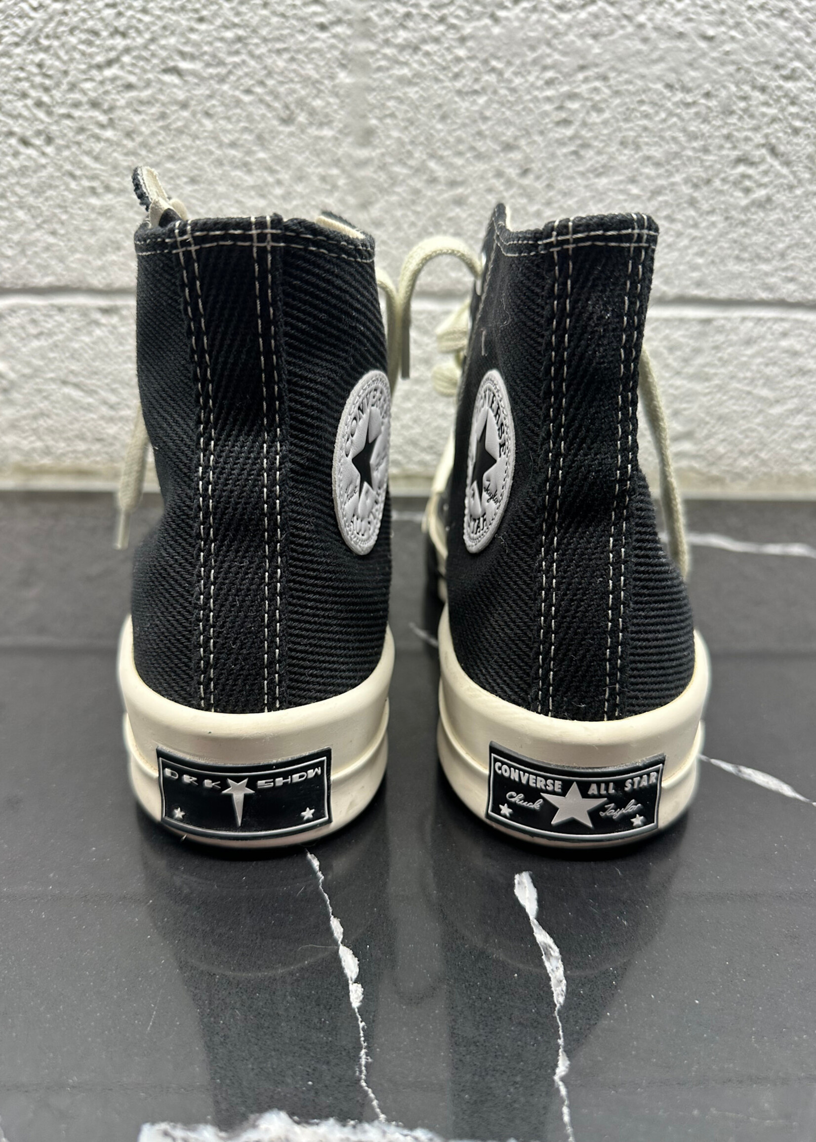 Converse X Rick Owens "Turbodrk" Shoes Fem 7