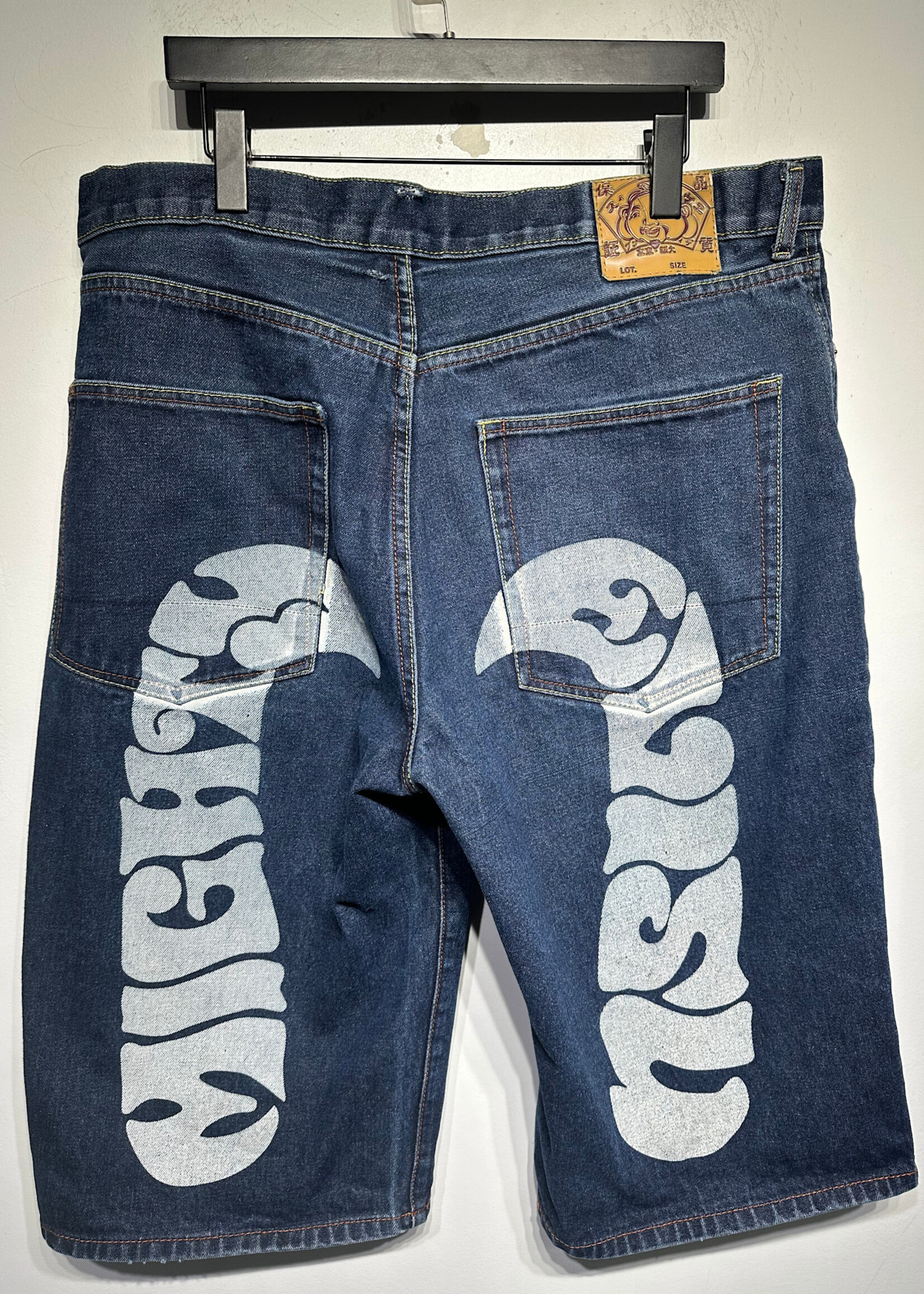 Big Star Mighty Evisu Dark Wash Shorts Masc 40