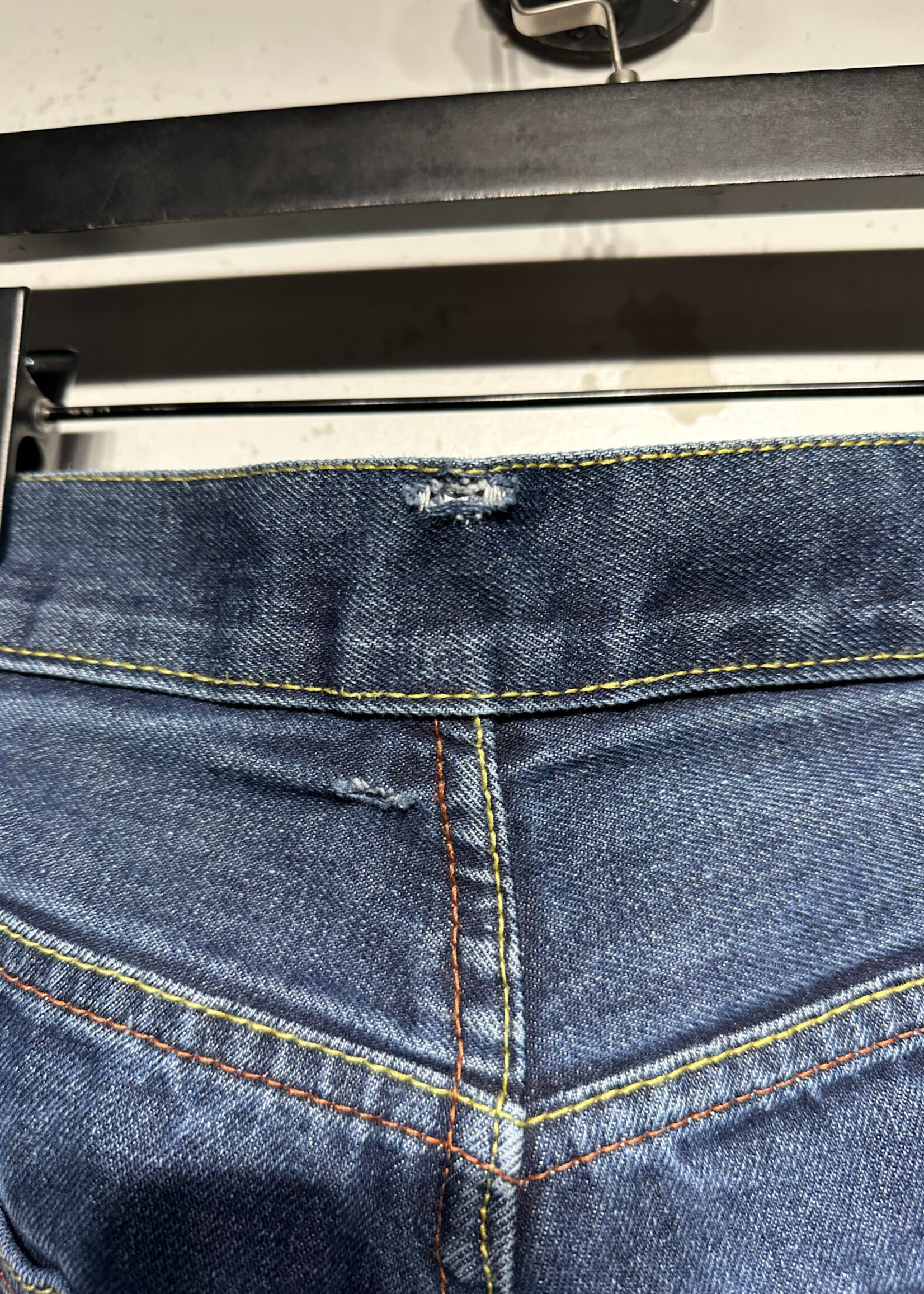 Big Star Mighty Evisu Dark Wash Shorts Masc 40