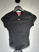 Diesel NWT Washed Gray Tie Back Top Fem S