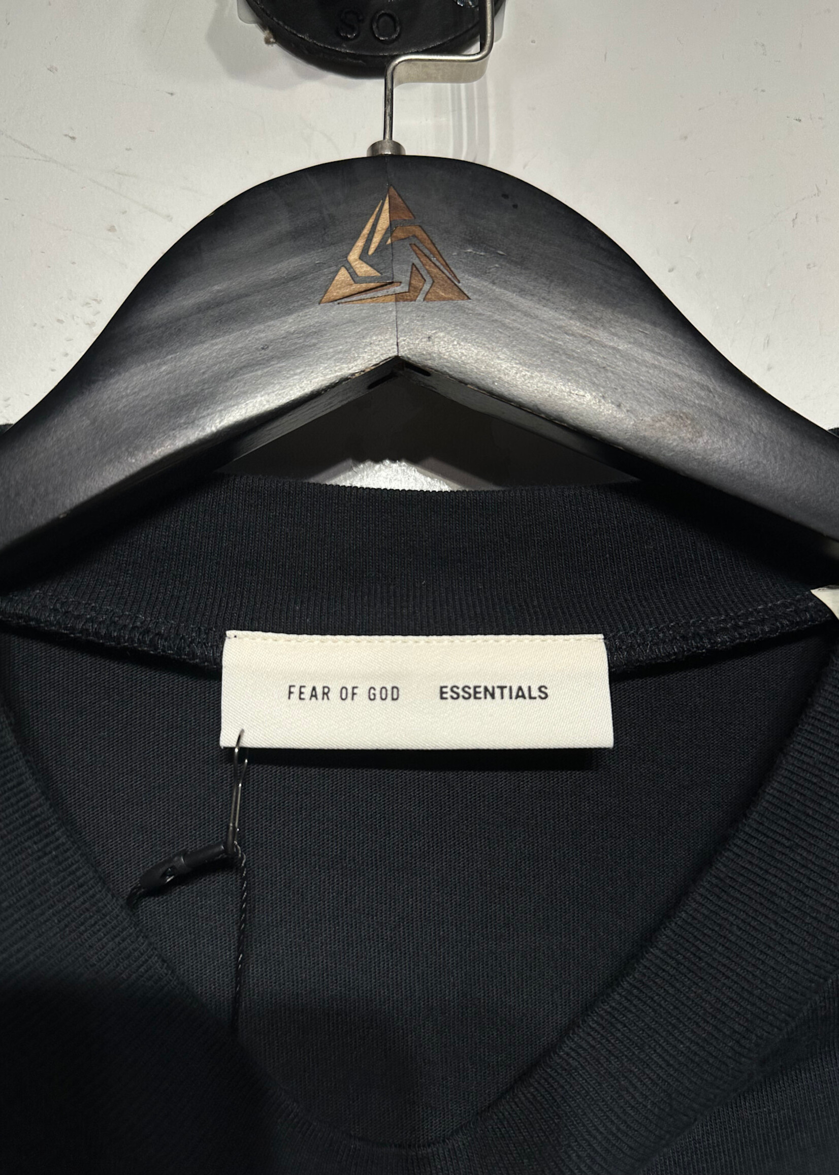 FOG Essentials Black Chrome Logo LS XL