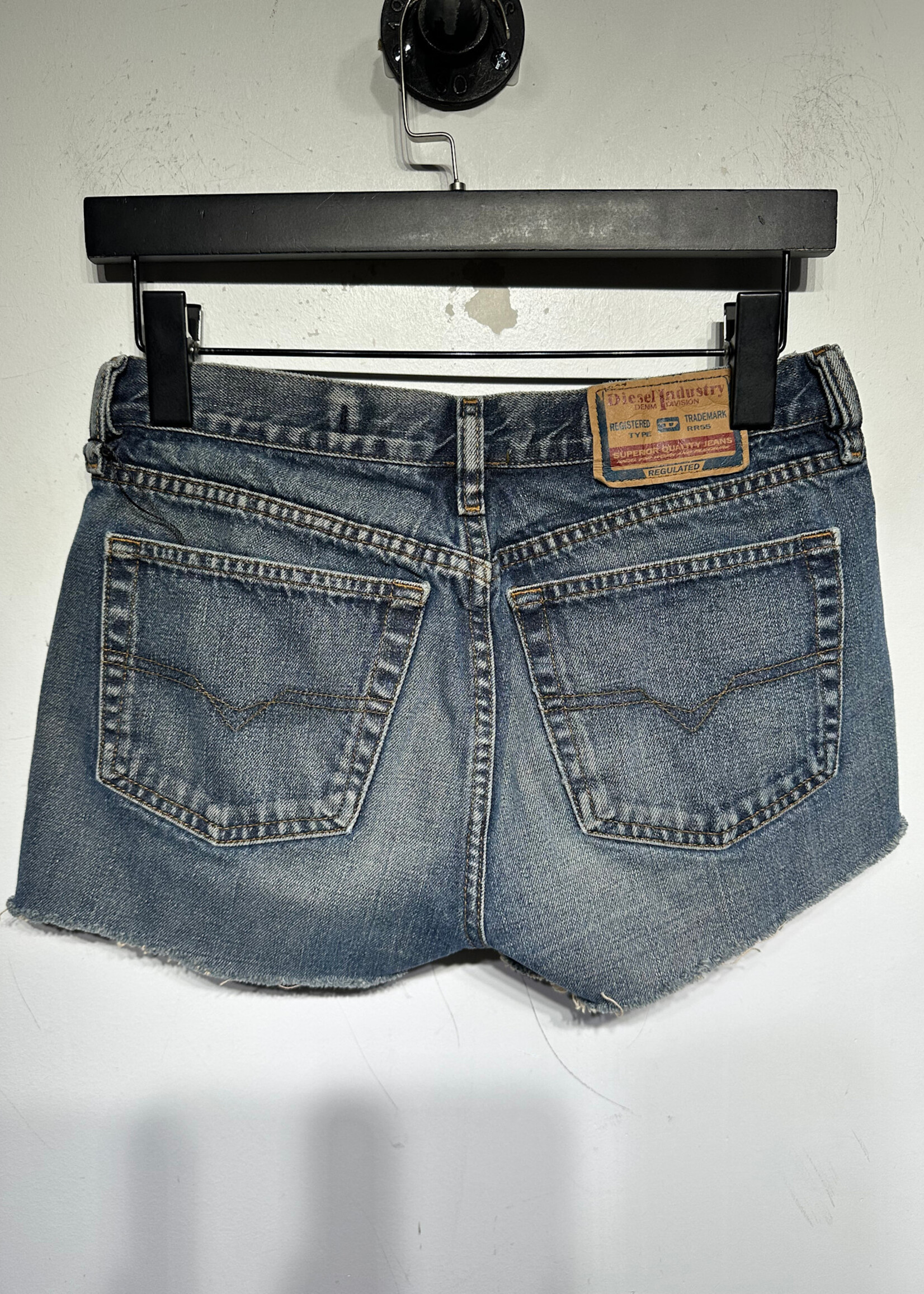 Diesel 2000s Cutoff Denim Shorts 28