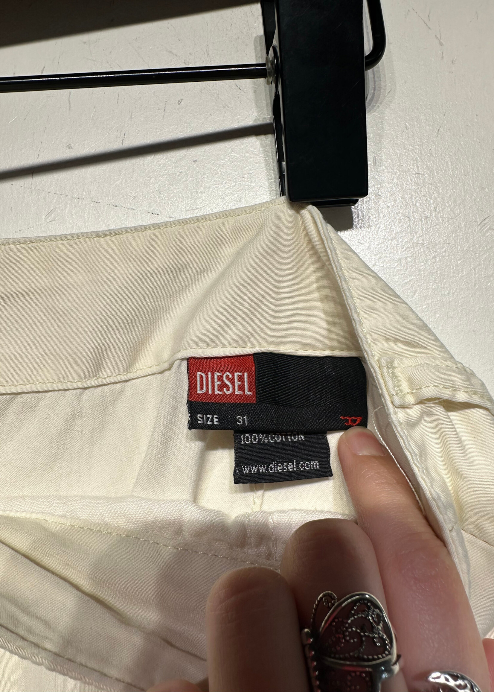 Diesel 2000s Cream Trousers Masc 31