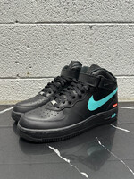 Supreme Black AF-1 Mid Custom Tiffany Masc 11