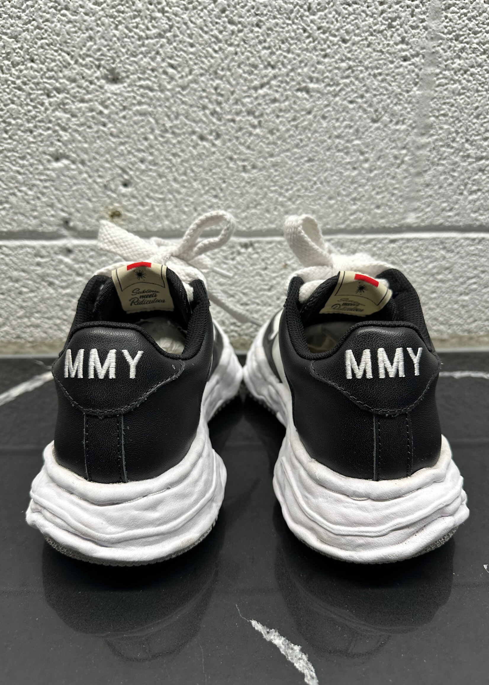 Maison Mihara 'Wayne' Black/White Sneakers Fem 6