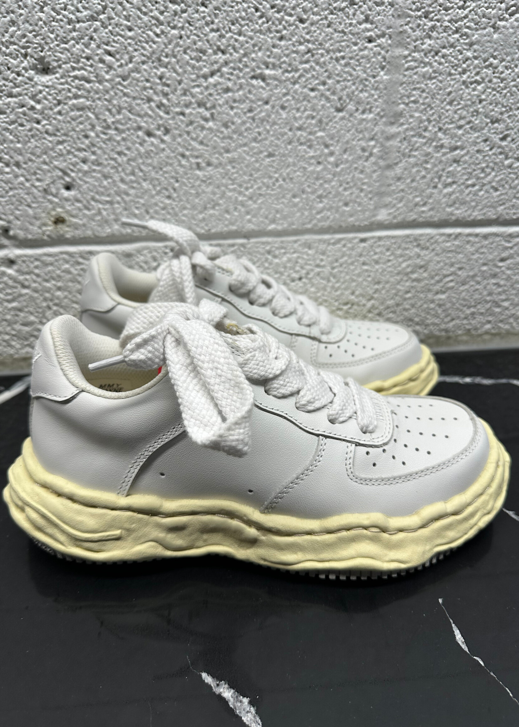 Maison Mihara 'Wayne' White/White Sneakers Fem 6