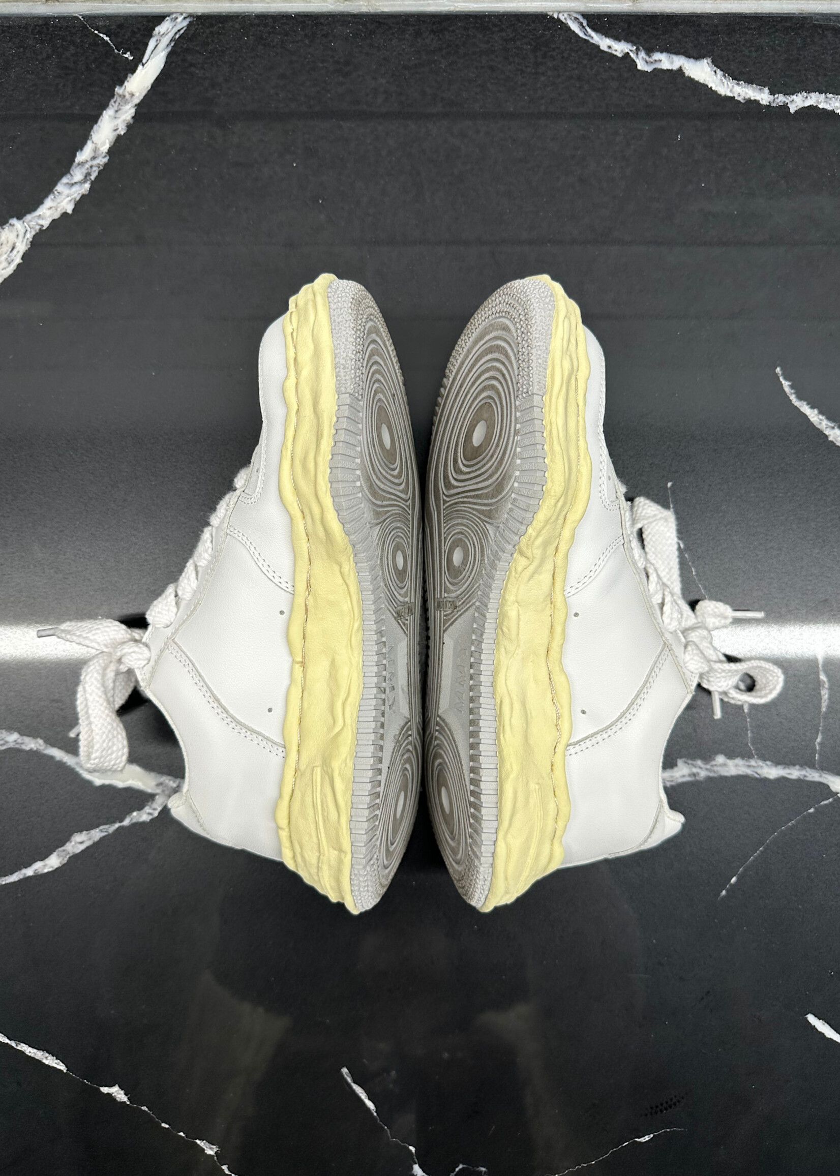 Maison Mihara 'Wayne' White/White Sneakers Fem 6