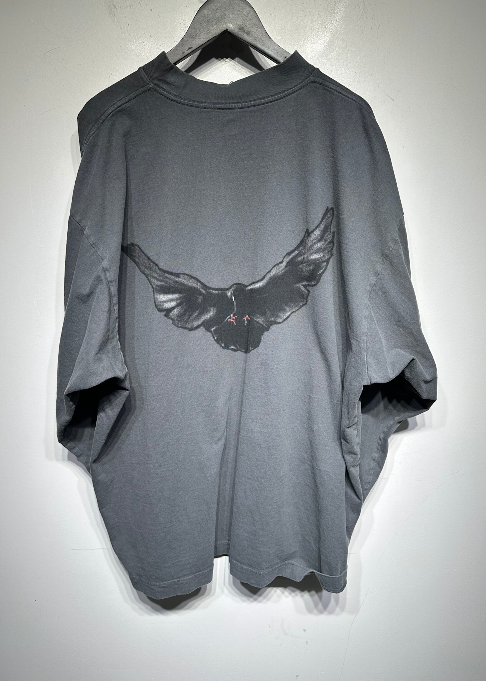 YZY Gap Grey Black Dove Tee XL