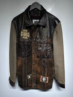 Wilsons Leather 'Born To Rock' Studded Jacket L