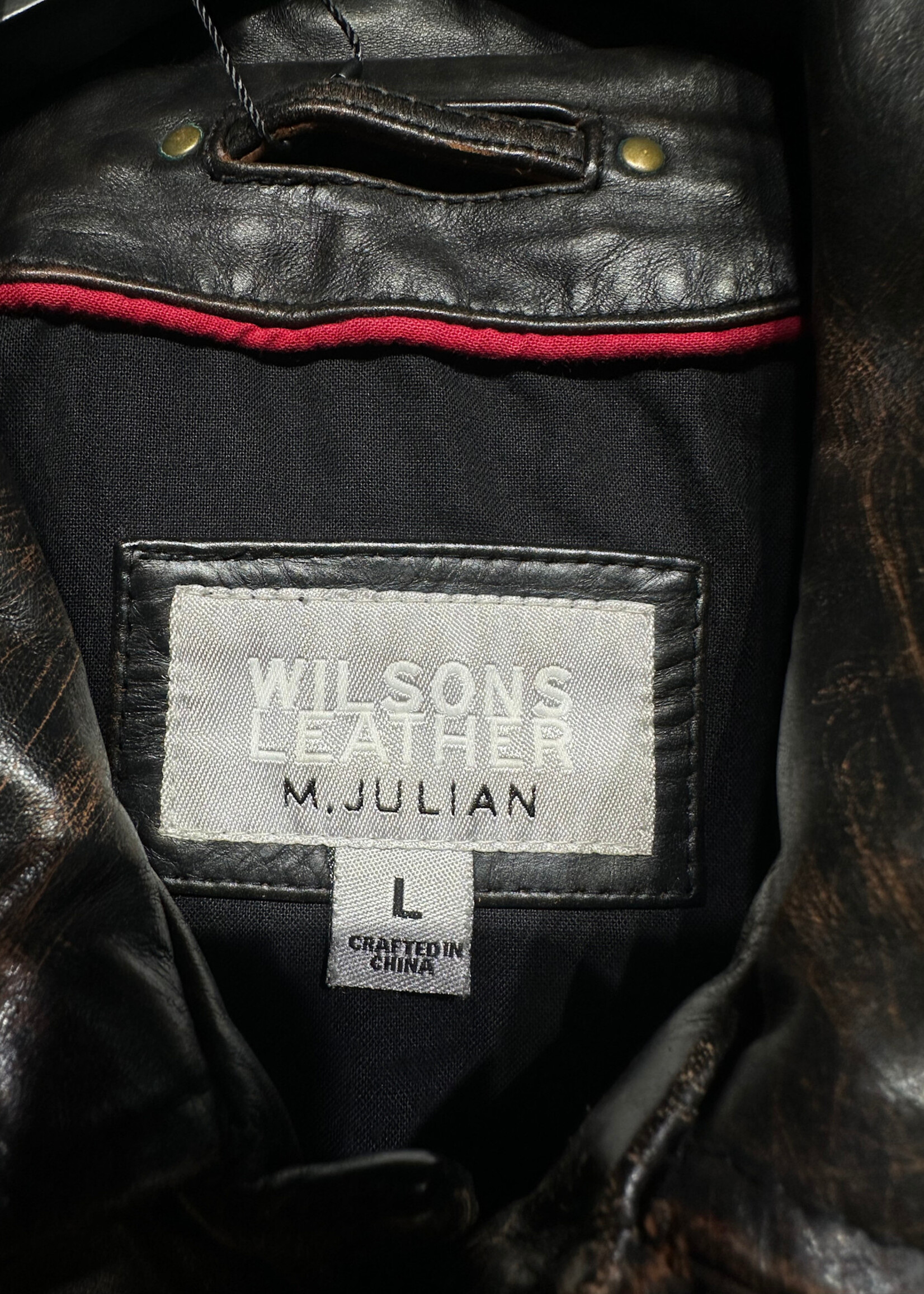 Wilsons Leather 'Born To Rock' Studded Jacket L
