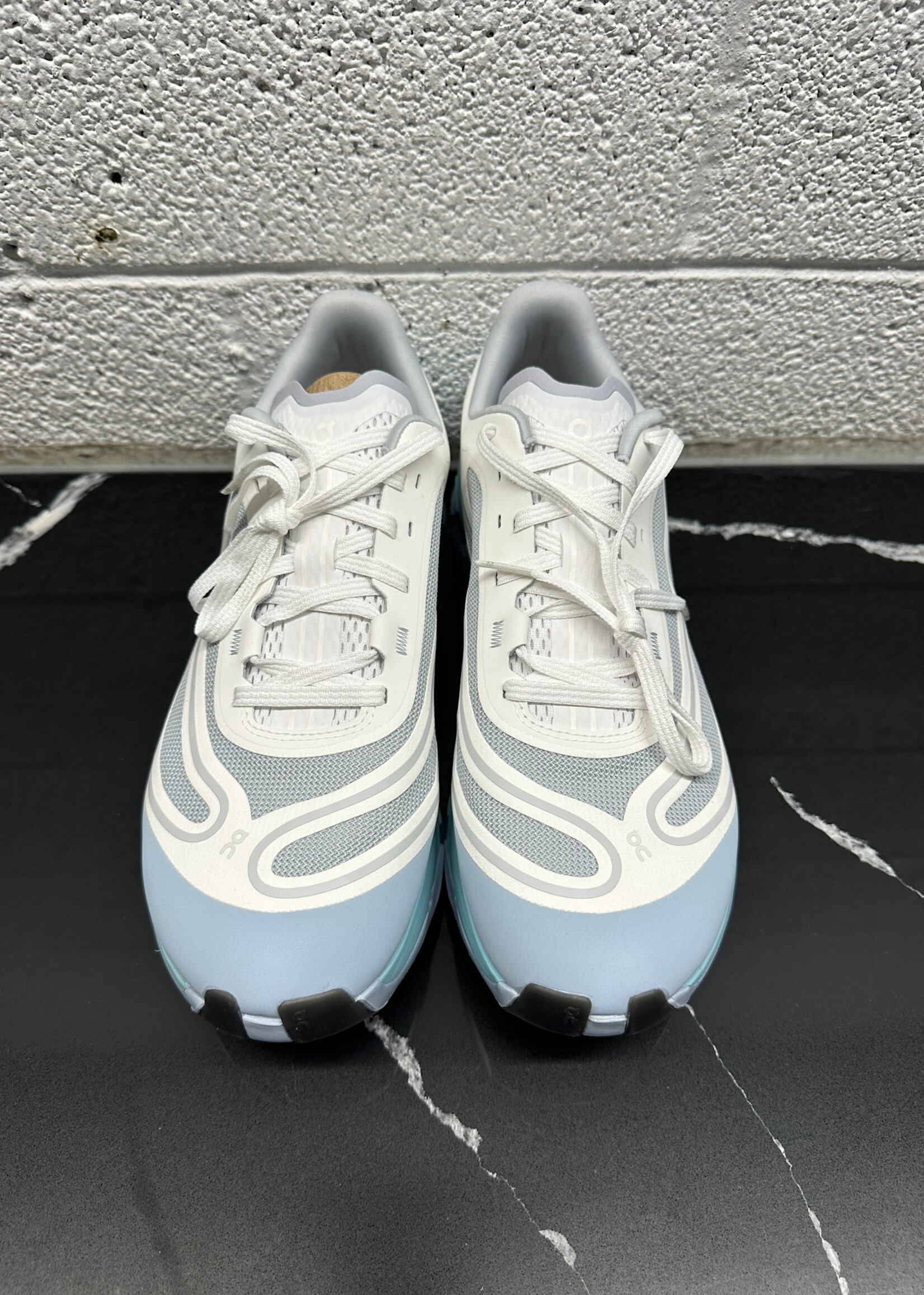 On Cloudflow 5 Ad Ikon Hail/White Sneaker 10 Masc