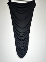 D&G Black Ruched Strapless Dress XS/S