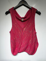 Deca Paris Pink Twisted Knit Tank M