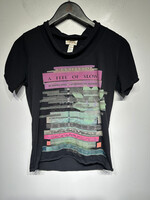 Diesel Manifesto Printed Black Teee Fem S