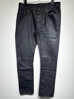 John Varatos Black Semi Wax Jeans 32 Masc
