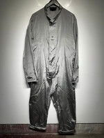 Prada AW22 Re-Nylon Grey Silk Jumpsuit M AS IS M