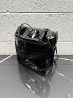 Thierry Mugler Black Star Patent Tote AS IS