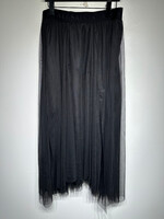 Allsaints Black Tulle Maxi Skirt 31 Fem