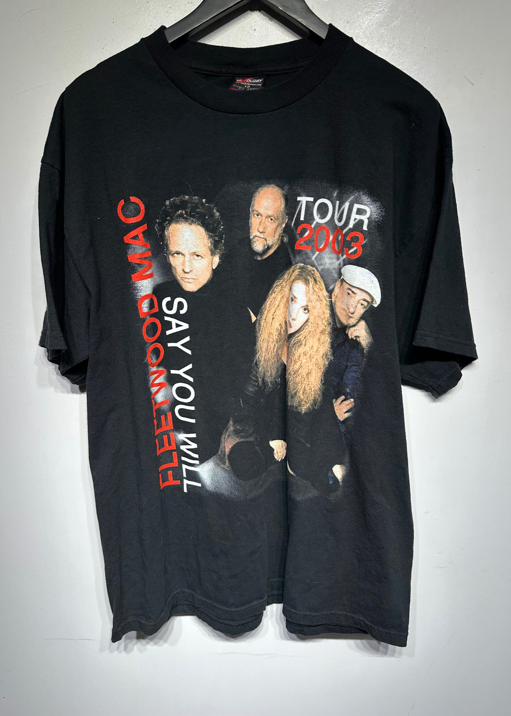 Fleetwood Mac 03 Black Tour Tee XL