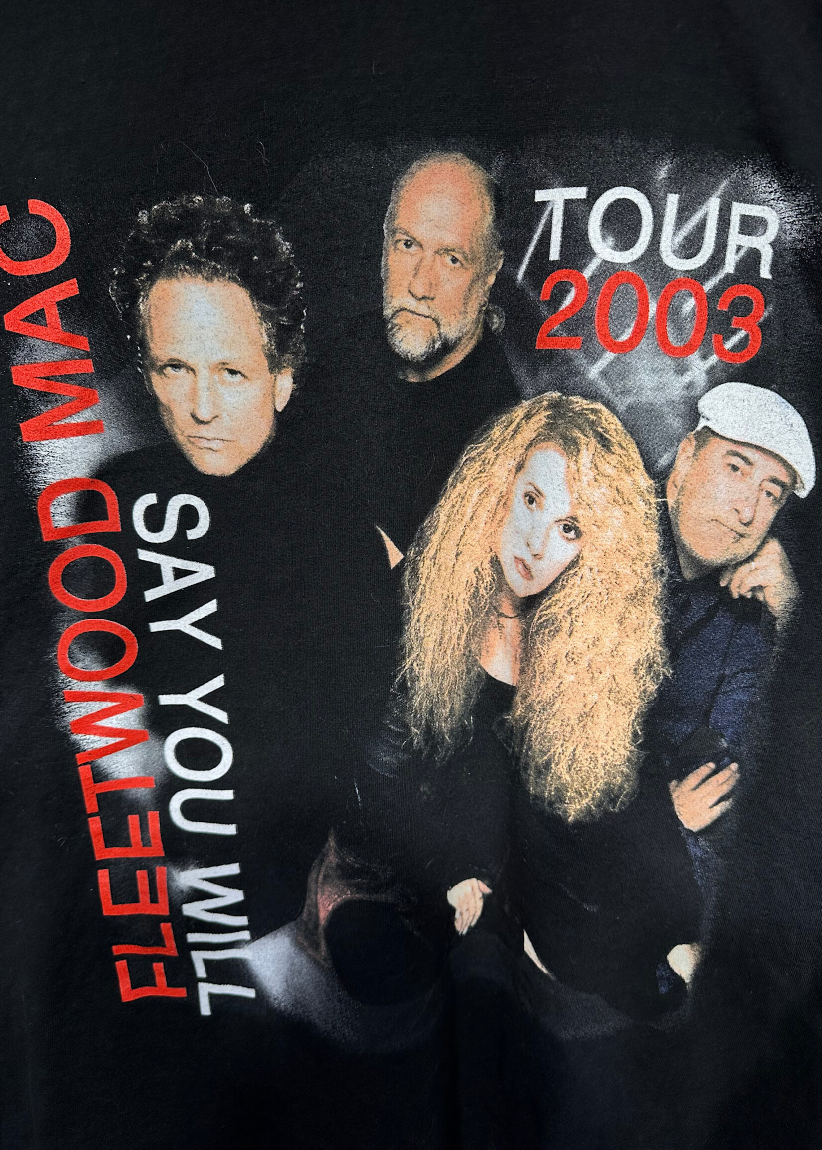 Fleetwood Mac 03 Black Tour Tee XL