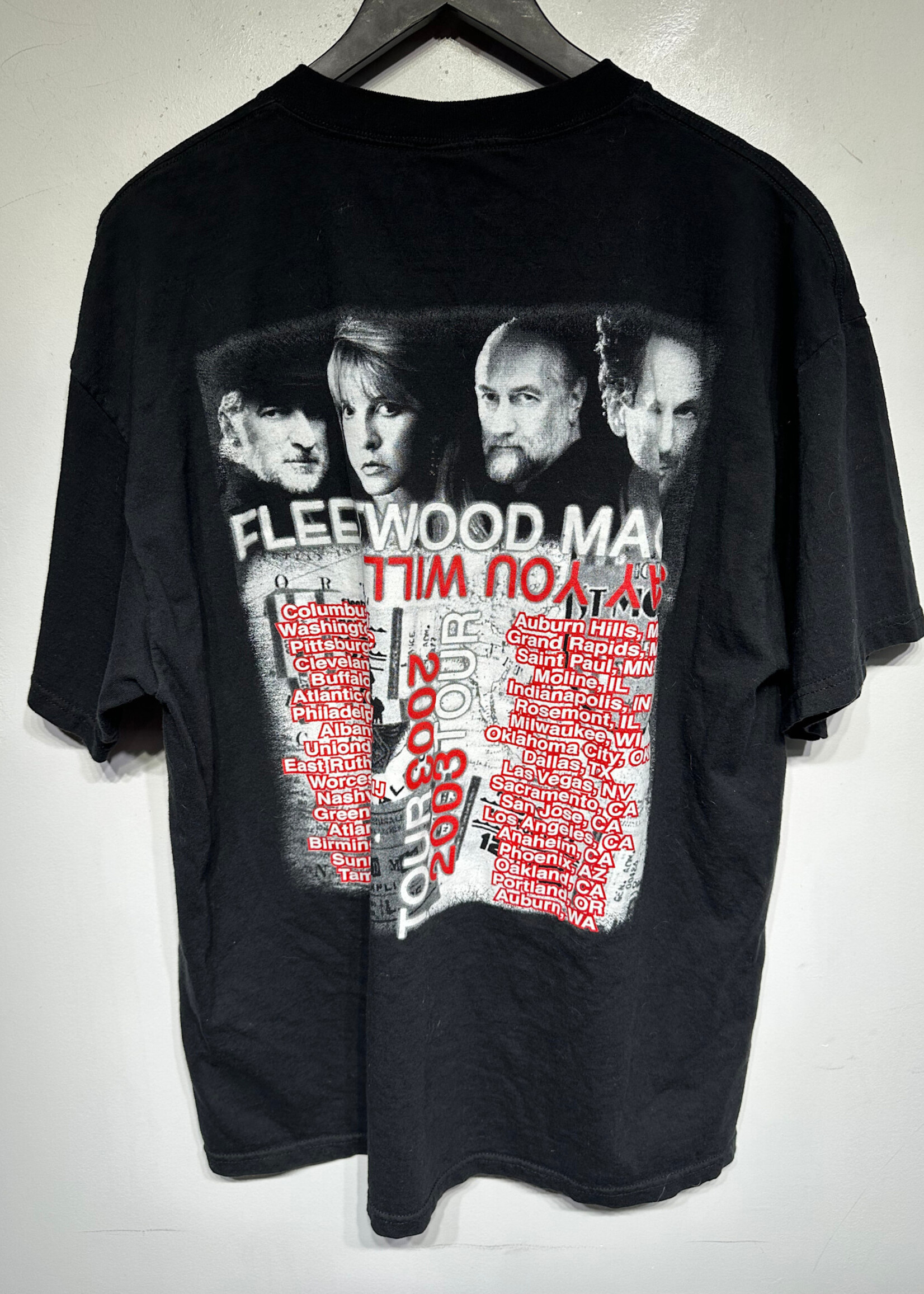 Fleetwood Mac 03 Black Tour Tee XL